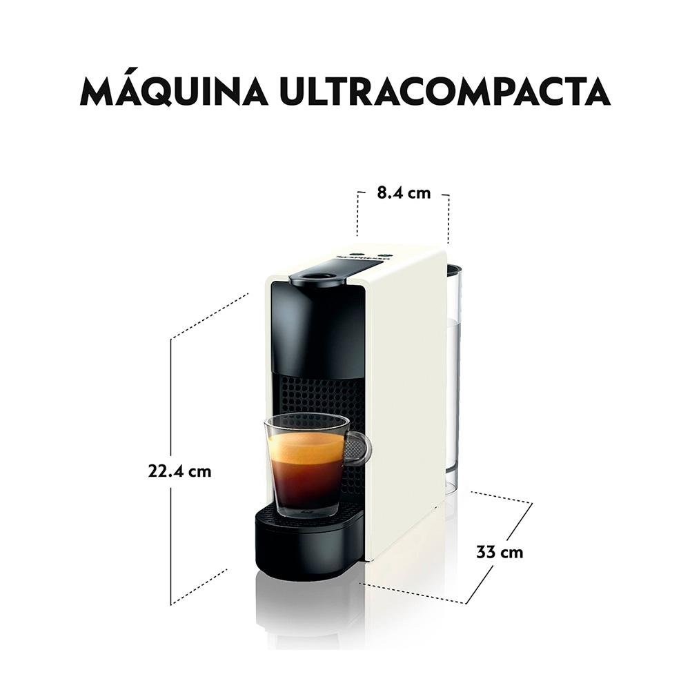 Imagem 2 de 9 do produto Cafeteira Nespresso Essenza Mini, 1260W, 220V, Branco - C30-BR3-WH-NE2