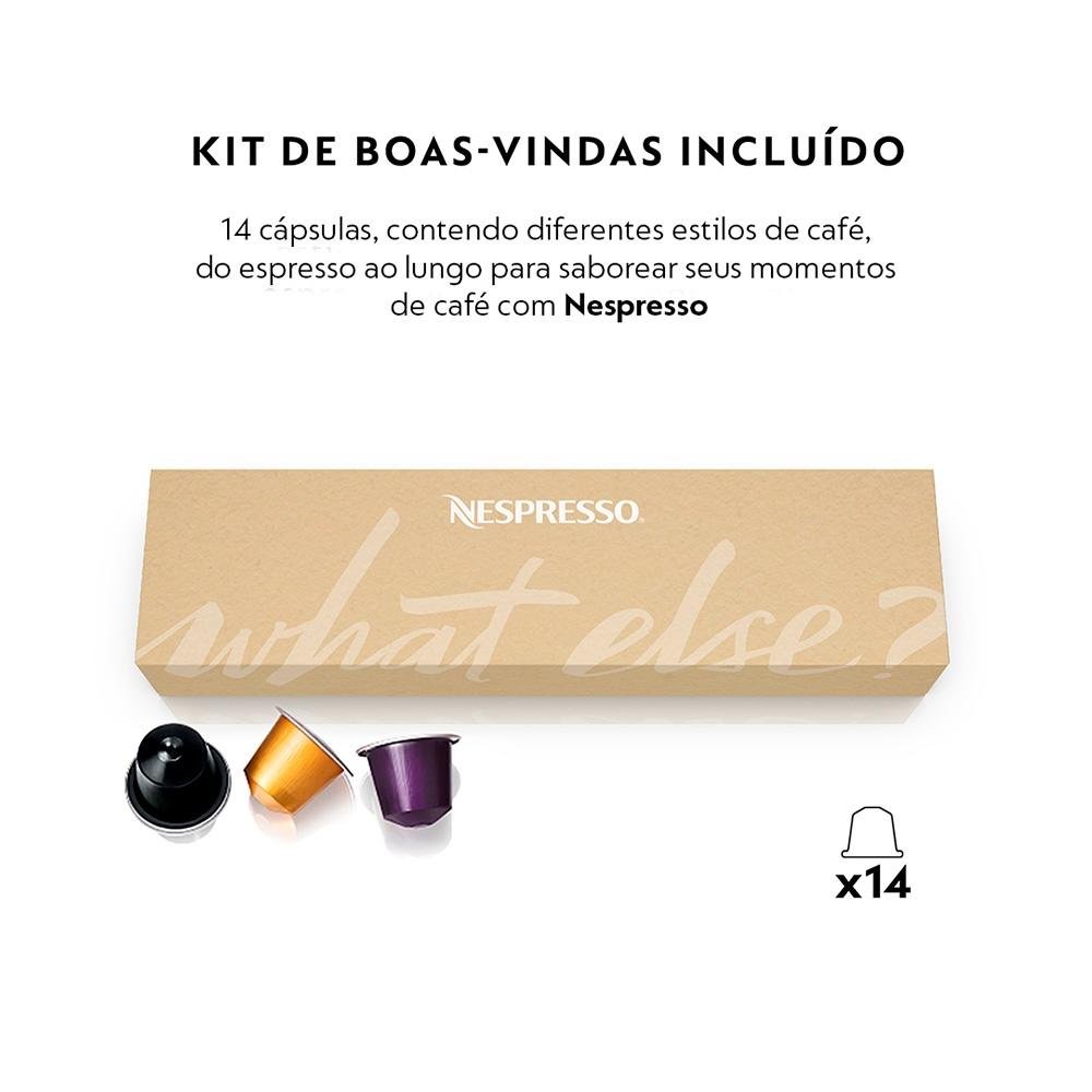 Imagem 4 de 9 do produto Cafeteira Nespresso Essenza Mini, 1260W, 220V, Branco - C30-BR3-WH-NE2