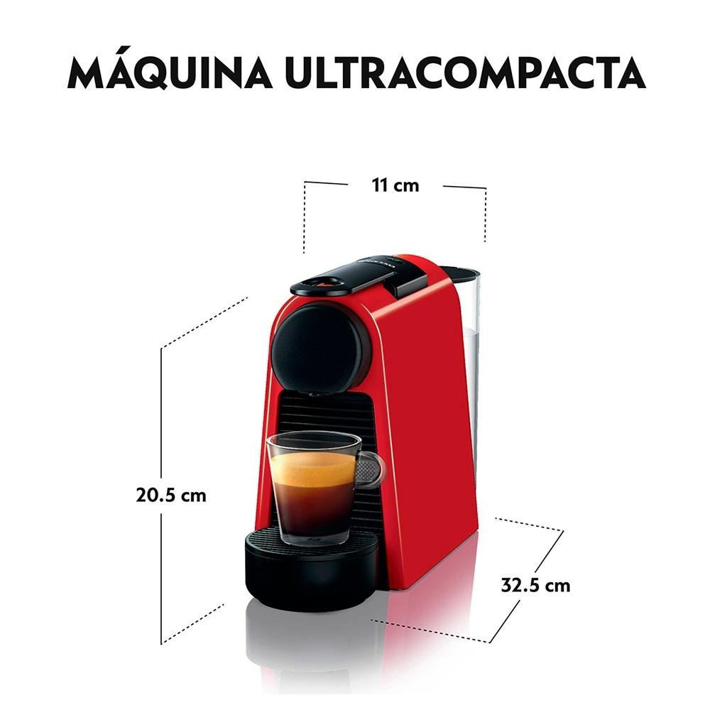 Cafeteira Nespresso Essenza Mini, 1260W, 220V, Vermelho - D30-BR3