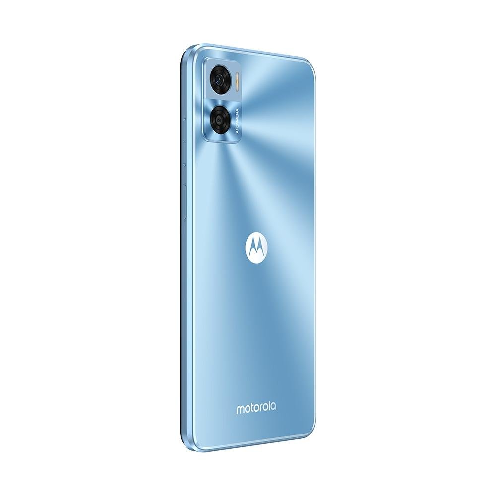 Imagem 3 de 14 do produto Smartphone Motorola Moto E22, 64GB, 4GB RAM, Octa Core, Câmera 16MP, Tela de 6.5, Azul - PAVU0003BR