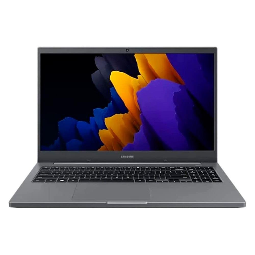 Imagem 2 de 12 do produto Notebook Samsung Book, Intel Core i7-1165G7, 8GB RAM, 256GB SSD, 15.6 Full HD, Intel Iris Xe, Windows 11 Home, Cinza - NP550XDA-KU1BR