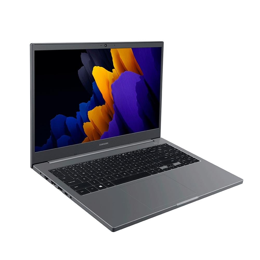 Imagem 3 de 12 do produto Notebook Samsung Book, Intel Core i7-1165G7, 8GB RAM, 256GB SSD, 15.6 Full HD, Intel Iris Xe, Windows 11 Home, Cinza - NP550XDA-KU1BR
