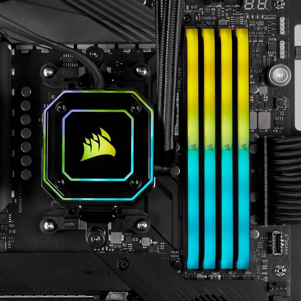 Memória Corsair Vengeance RGB RS, 8GB | KaBuM!