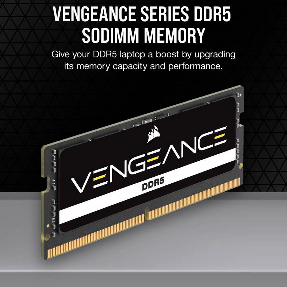 Memória Corsair Vengeance DDR5 SODIMM - 32GB (1x32GB