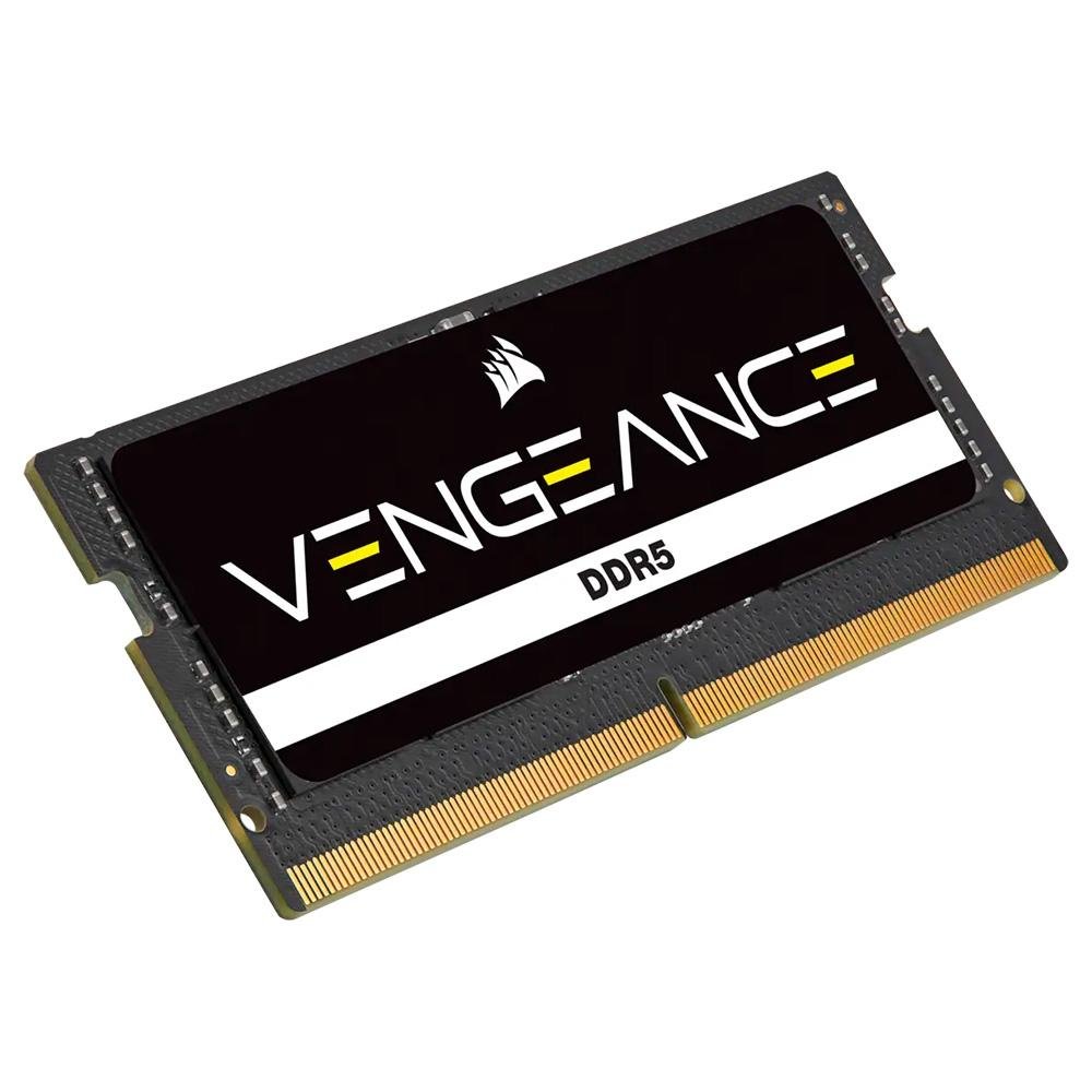 Memória RAM para Notebook Corsair Vengeance, 8GB, 4800MHz, DDR5, CL40, Preto - CMSX8GX5M1A4800C40 - view 3