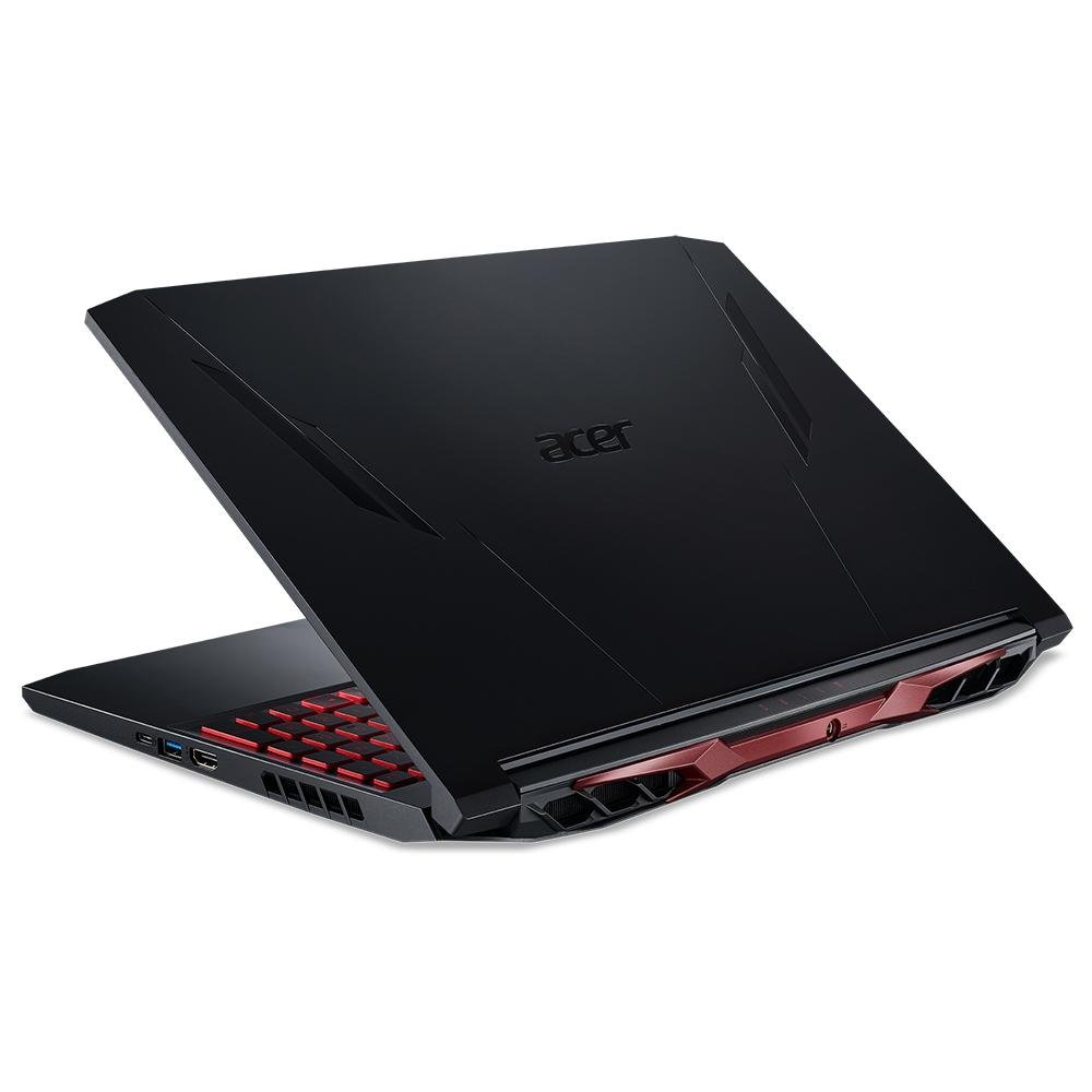 Imagem 5 de 12 do produto Notebook Gamer Acer Nitro 5 Intel Core i7-11800H, 8GB RAM, GeForce GTX 1650, SSD 512GB, 15.6" FHD, Win 11, Preto - AN515-57-740K