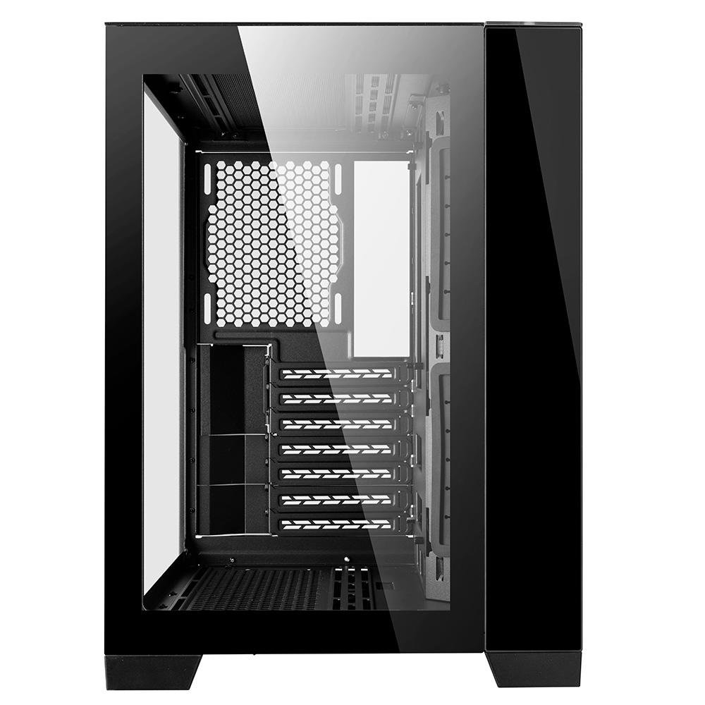 Imagem 3 de 7 do produto Gabinete Gamer Lian Li Dynamic Mini-X O11, PC Tower, ATX, Lateral em Vidro Temperado, Preto - O11DMINI-X