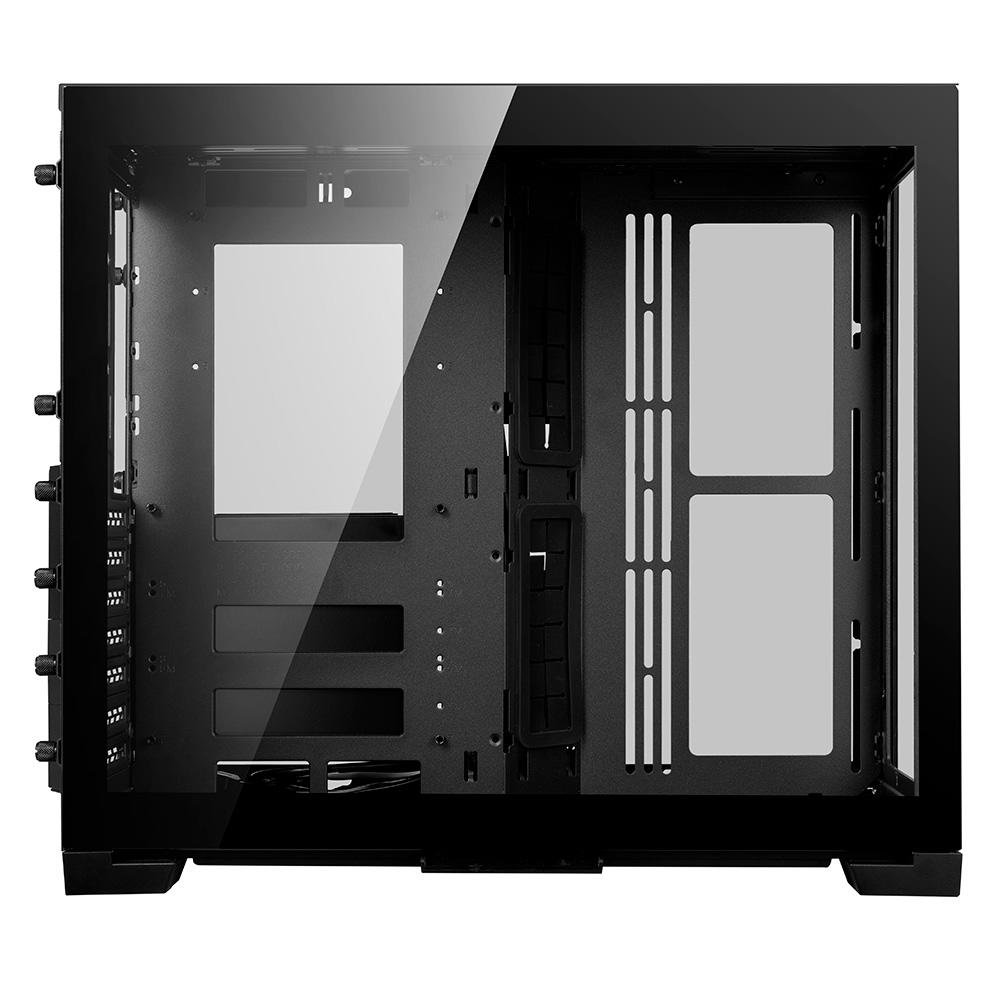 Imagem 4 de 7 do produto Gabinete Gamer Lian Li Dynamic Mini-X O11, PC Tower, ATX, Lateral em Vidro Temperado, Preto - O11DMINI-X
