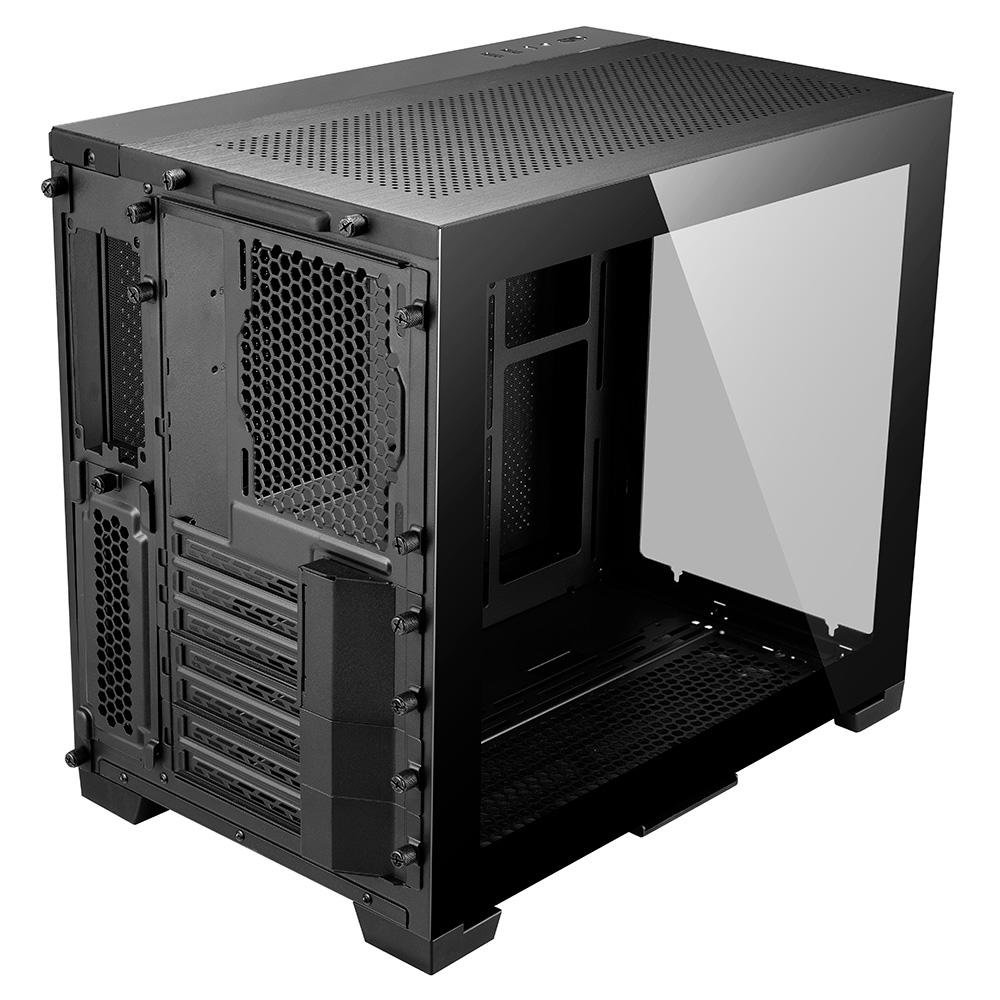 Imagem 7 de 7 do produto Gabinete Gamer Lian Li Dynamic Mini-X O11, PC Tower, ATX, Lateral em Vidro Temperado, Preto - O11DMINI-X