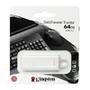 Pen Drive 64GB Kingston DataTraveler Exodia, USB 3.2, Branco - KC-U2G64-5R