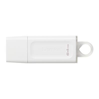 Pen Drive 64GB Kingston DataTraveler Exodia, USB 3.2, Branco - KC-U2G64-5R