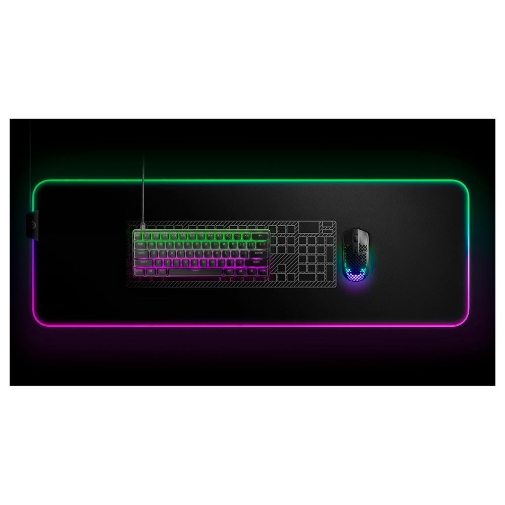 Teclado Magnético Gamer Steelseries Apex Pro Mini, RGB, Switch