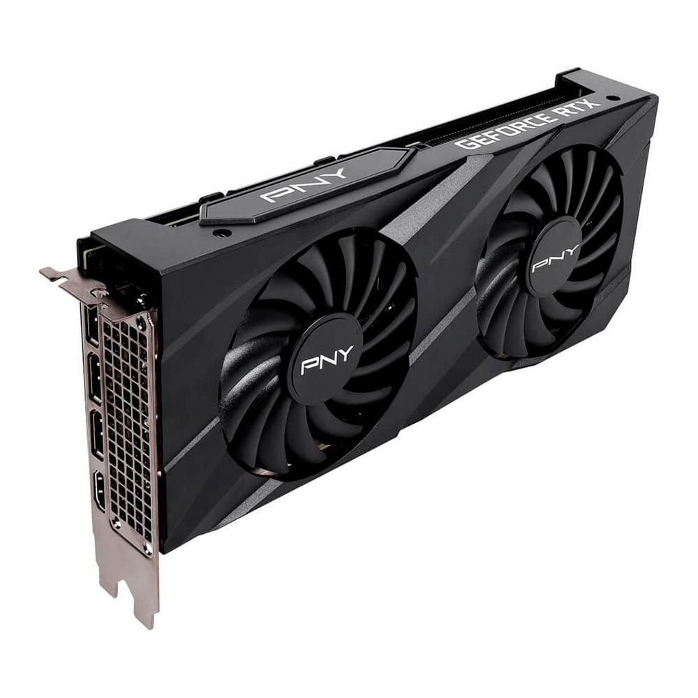 Placa de Video PNY NVIDIA Geforce RTX 3060, 12 GB GDDR6, DLSS, Ray Tracing - VCG306012DFBPB1