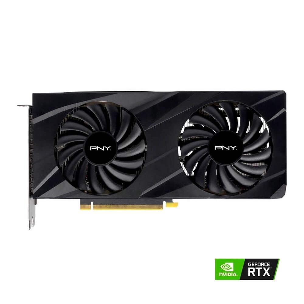 Placa de Video PNY NVIDIA Geforce RTX 3060, 12 GB GDDR6, DLSS, Ray Tracing - VCG306012DFBPB1