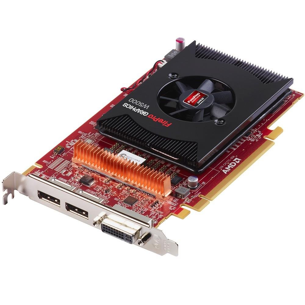 Imagem 3 de 4 do produto Placa de vídeo VGA Sapphire AMD ATI Firepro W5000 2GB DDR5 Quad DP PCI-Express 31004-32-41R