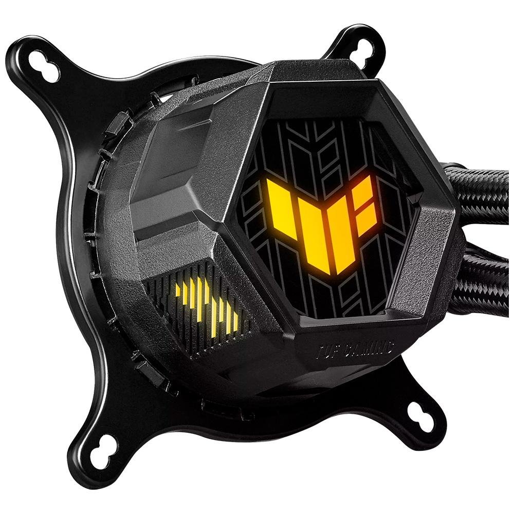 Water Cooler ASUS TUF Gaming LC, 240 ARGB, 240mm, AMD/Intel, Preto - 90RC00G1-M0UAY1 Water Cooler ASUS TUF Gaming LC, 240 ARGB, 240mm, AMD/Intel, Preto - 90RC00G1-M0UAY1