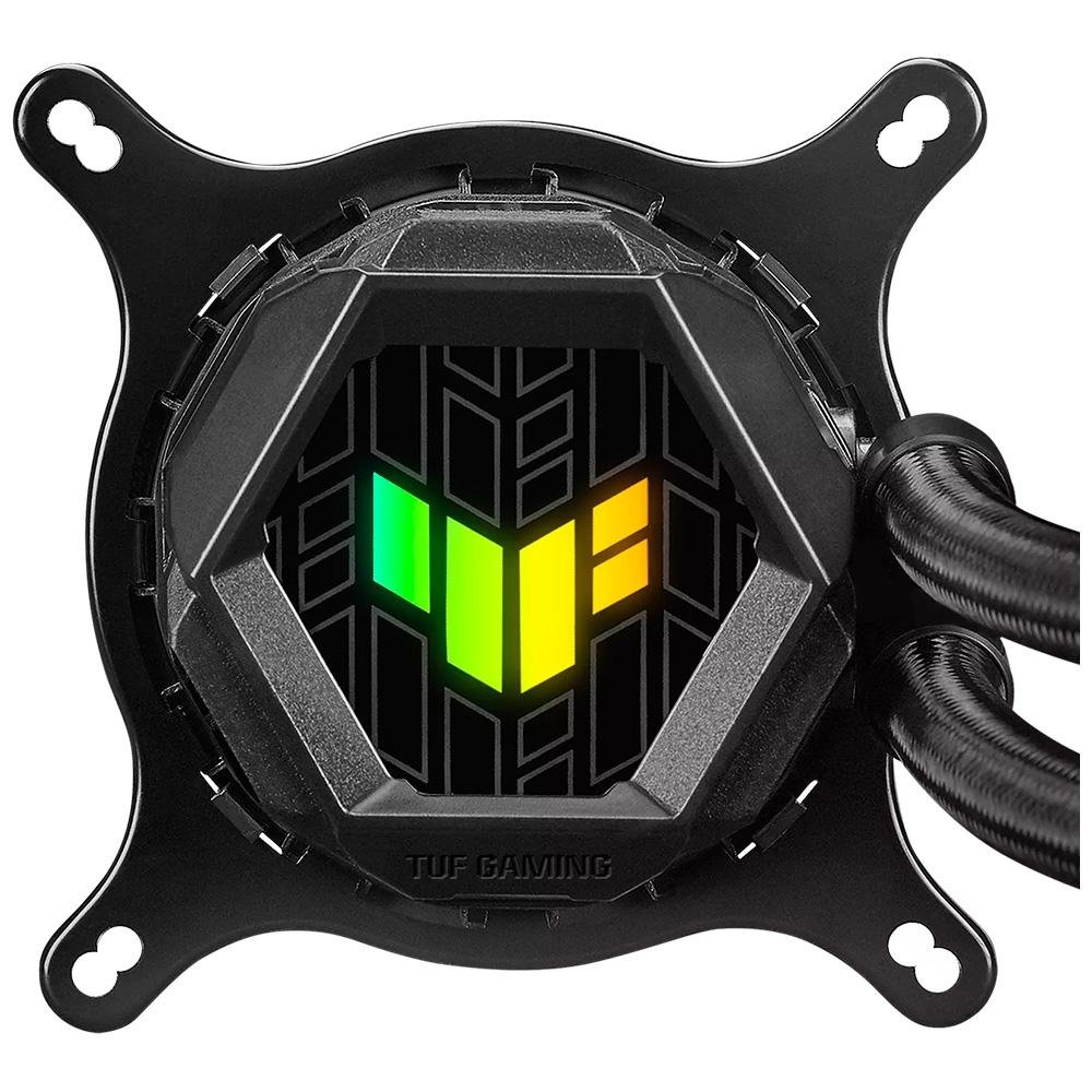Water Cooler ASUS TUF Gaming LC, 240 ARGB, 240mm, AMD/Intel, Preto - 90RC00G1-M0UAY1 Water Cooler ASUS TUF Gaming LC, 240 ARGB, 240mm, AMD/Intel, Preto - 90RC00G1-M0UAY1
