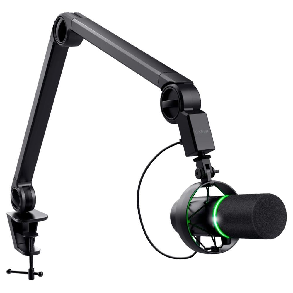 Microfone Gamer GXTrust 255+ Onyx com Braço Articulado, Kit Streaming Profissional, Preto - 24354 - view 3