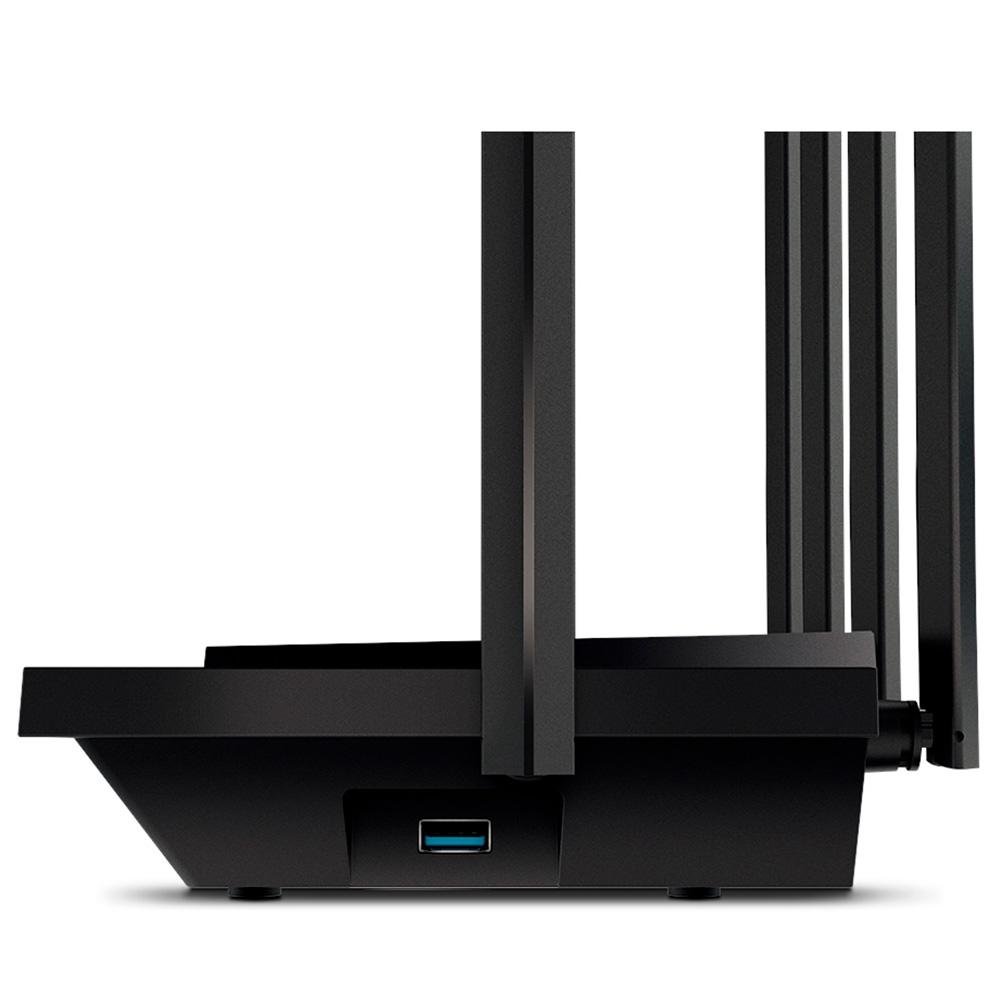 Roteador TP-Link Archer AX72, AX5400, WiFi 6, 5378Mbps, Dual Band, 6 Antenas - Archer AX72