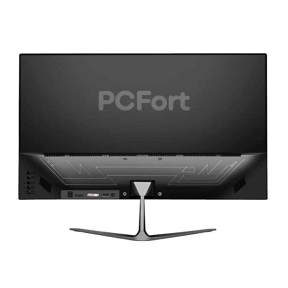 Imagem 4 de 4 do produto Monitor Gamer Concordia PCFort 27", 165Hz, Full HD, 1ms, DisplayPort, HDMI e DVI, FreeSync, Ajuste de Ângulo - T2701