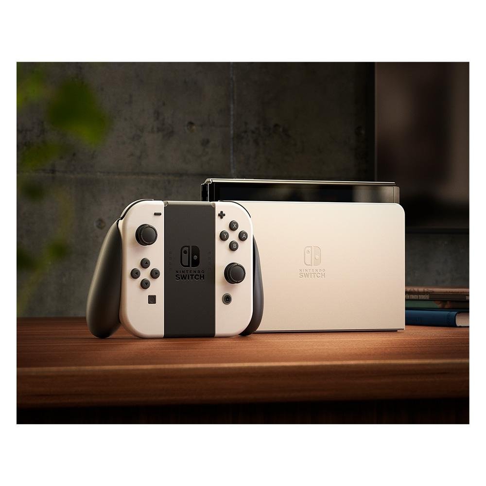 Imagem 14 de 16 do produto Console Nintendo Switch Oled com Joy-Con, Branco - HBGSKAAA2