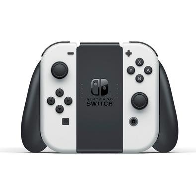 Nintendo Switch OLED 64GB Standard cor branco e preto