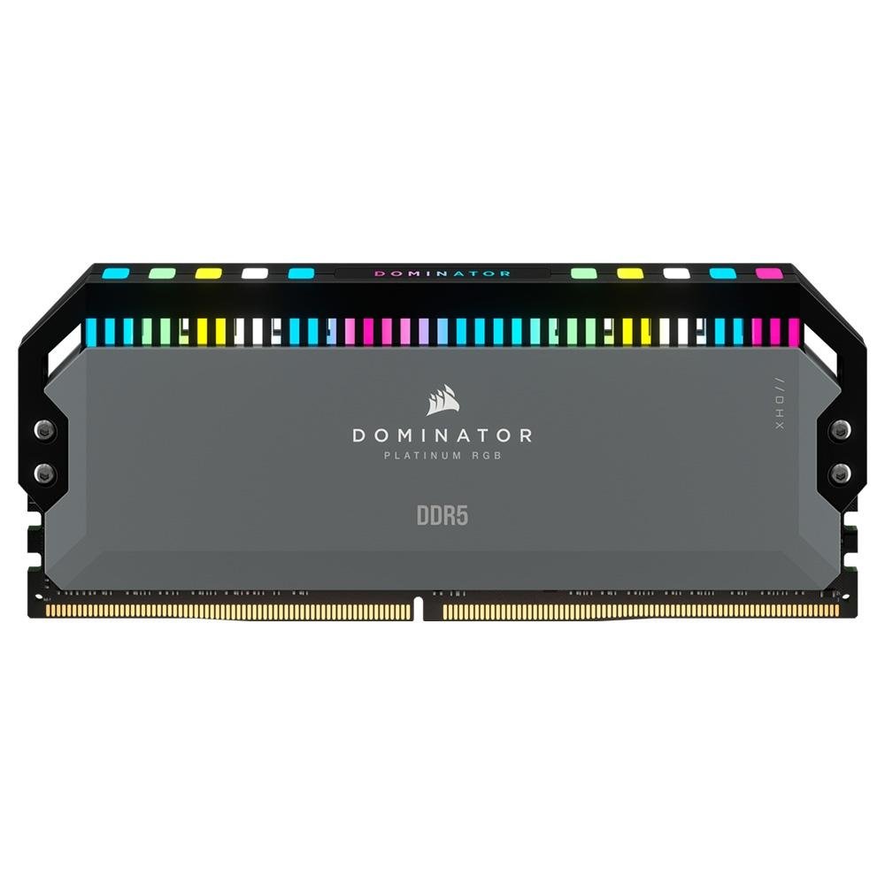 メモリー CORSAIR DOMINATOR PLATINUM DDR5-6000 32G Memória Corsair Dominator Platinum RGB - 32GB (2x16GB), DDR5