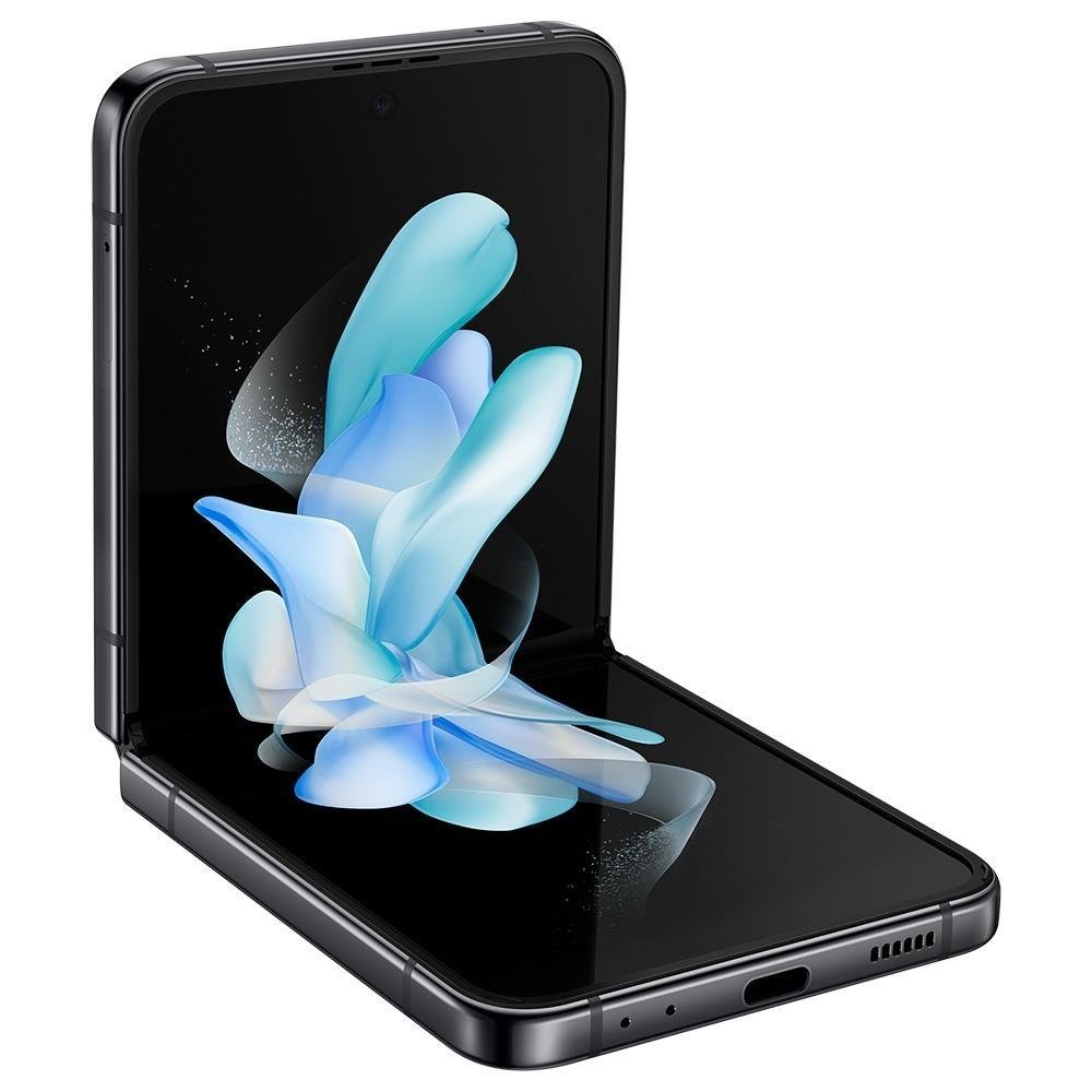 Smartphone Samsung Galaxy Z Flip 4, 5G, 256GB, 8GB RAM, Octa Core, Câmera Dupla 12MP, Tela Dobrável de 6.7, Preto - SM-F721BZAKZTO Smartphone Samsung Galaxy Z Flip 4, 5G, 256GB, 8GB RAM, Octa Core, Câmera Dupla 12MP, Tela Dobrável de 6.7, Preto - SM-F721BZAKZTO