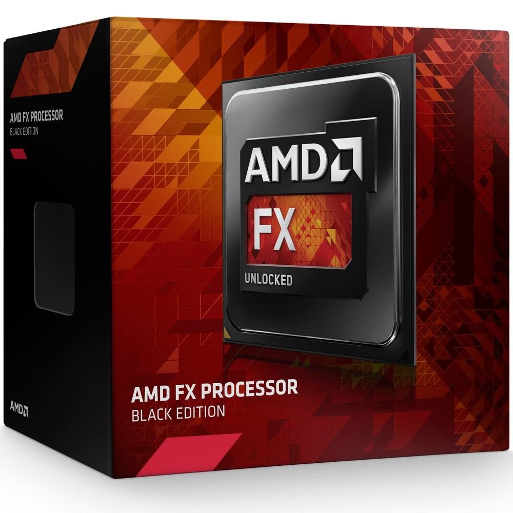 Processador AMD FX 4300, Black Edition, Cache 8MB, 3.8GHz, AM3+ FD4300WMHKBOX Processador AMD FX 4300, Black Edition, Cache 8MB, 3.8GHz, AM3+ FD4300WMHKBOX