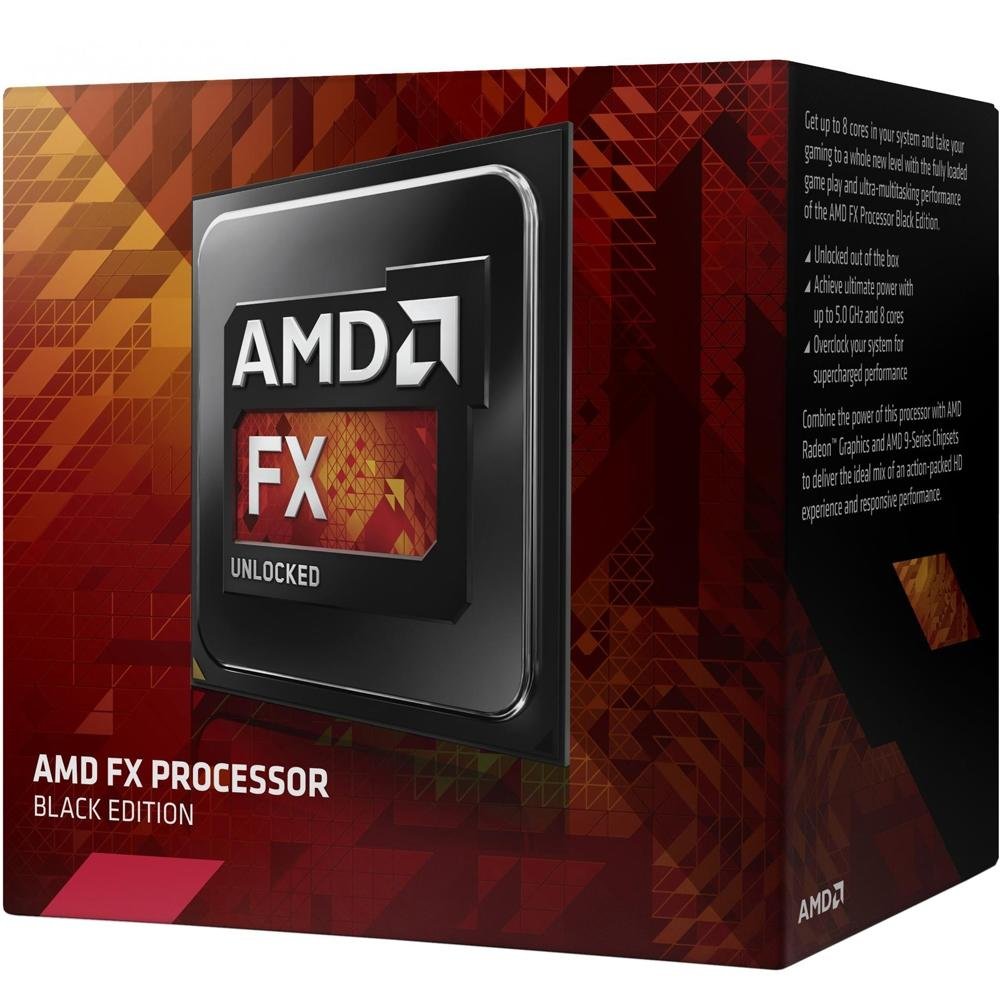 Processador AMD FX 4300, Black Edition, Cache 8MB, 3.8GHz, AM3+ FD4300WMHKBOX Processador AMD FX 4300, Black Edition, Cache 8MB, 3.8GHz, AM3+ FD4300WMHKBOX