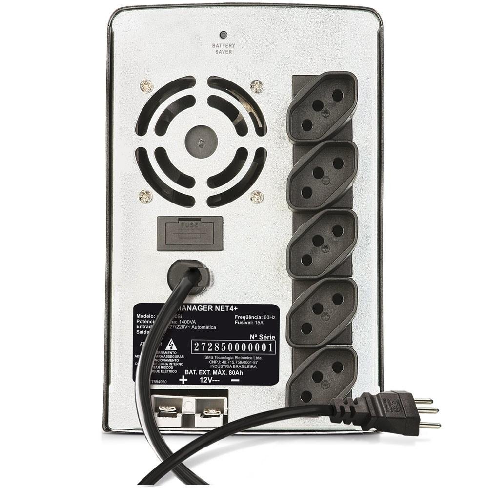 Nobreak SMS Manager NET4+ 1400VA Bivolt - 27285