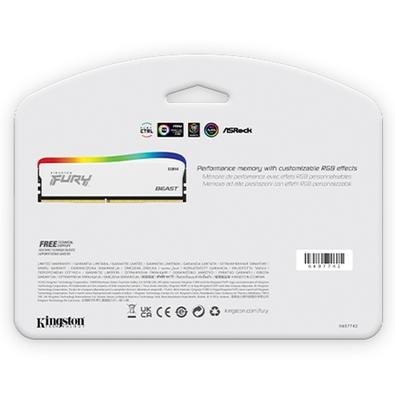 Memória Kingston Fury Beast RGB 16GB | KaBuM!