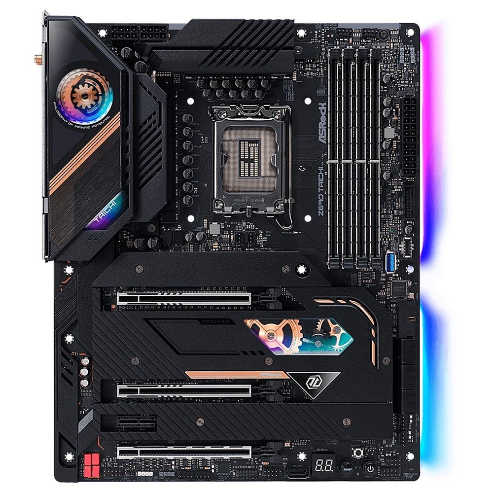 Placa-Mãe ASRock Z690 Taichi, Intel LGA 1700, ATX, DDR5, M.2 NVMe