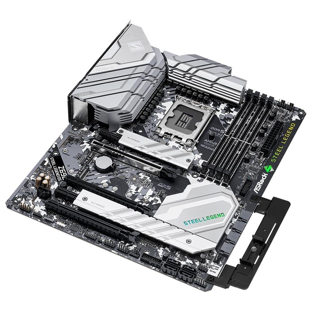Placa-Mãe ASRock Z690 Steel Legend/D5, Intel LGA 1700, ATX, DDR5