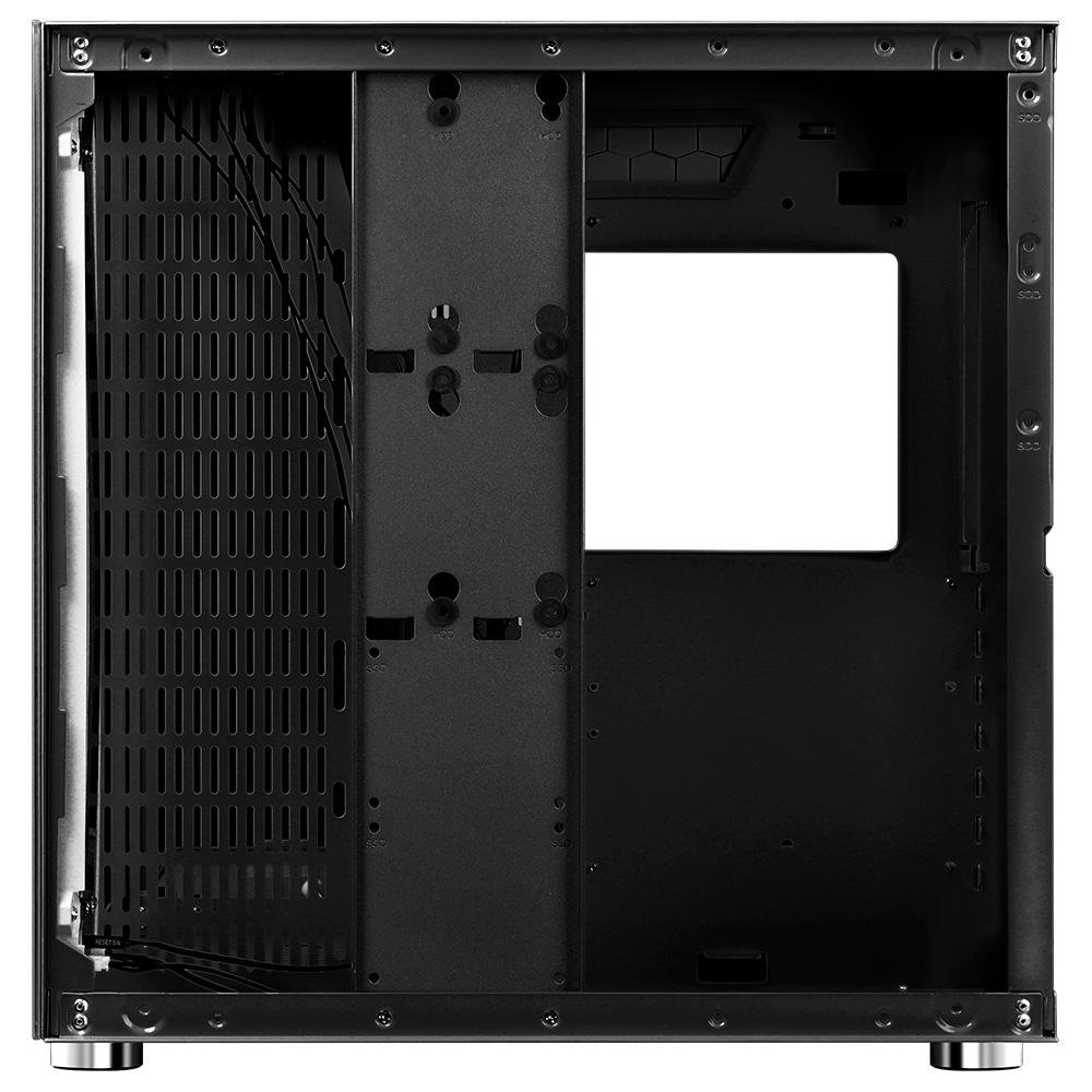 Gabinete Gamer ( Balão.info) Galaxy Glass Sound, Mid Tower, RGB, LED, Lateral e Frontal em Vidro Temperado, Sem Fans, Preto - RM-GA-GGS-FB - view 12