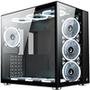 Gabinete Gamer Rise Mode Galaxy Glass Standard, Mid Tower, Lateral e Frontal em Vidro Temperado, Sem Fans, Preto - RM-GA-GGST-FB