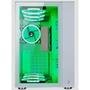 Gabinete Gamer Rise Mode Galaxy Glass Standard, Mid Tower, Lateral e Frontal em Vidro Temperado, Sem Fans, Branco - RM-GA-GGST-FW