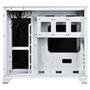 Gabinete Gamer Rise Mode Galaxy Glass M, Mini Tower, Lateral e Frontal em Vidro Temperado, Sem Fans, Branco - RM-GA-GGM-FW