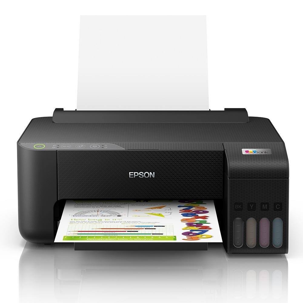 Impressora Jato de Tinta Epson EcoTank L1250, Colorida, USB, Wifi, Duplex, Bivolt, Preto - C11CJ71302BR - view 3
