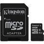 Cartão de Memória Kingston MicroSDHC Card 16GB Classe 10 + Adaptador SDC10/16GB