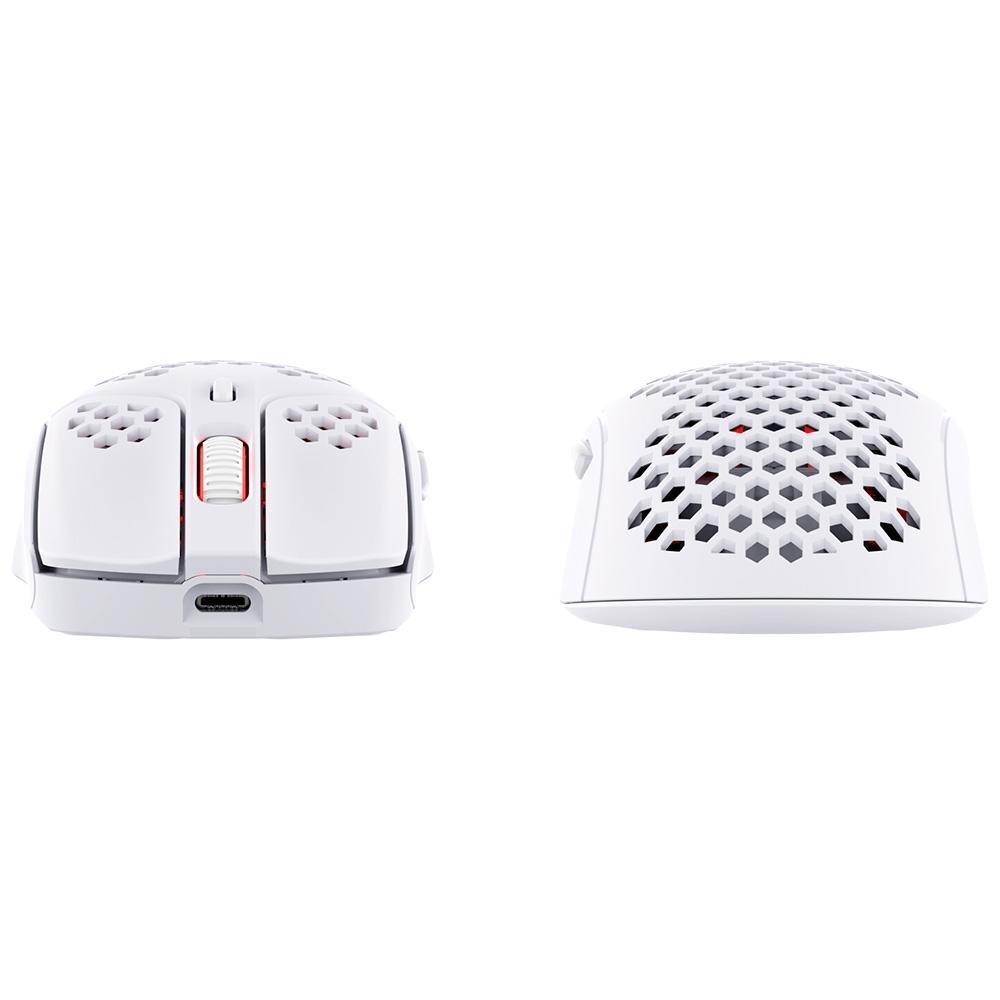 Imagem 5 de 7 do produto Mouse Gamer Sem Fio HyperX Haste, 16000 DPI, 6 Botões, Branco - 4P5D8AA