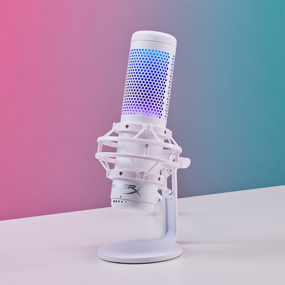 Microfone Gamer HyperX QuadCast S Podcast | KaBuM!