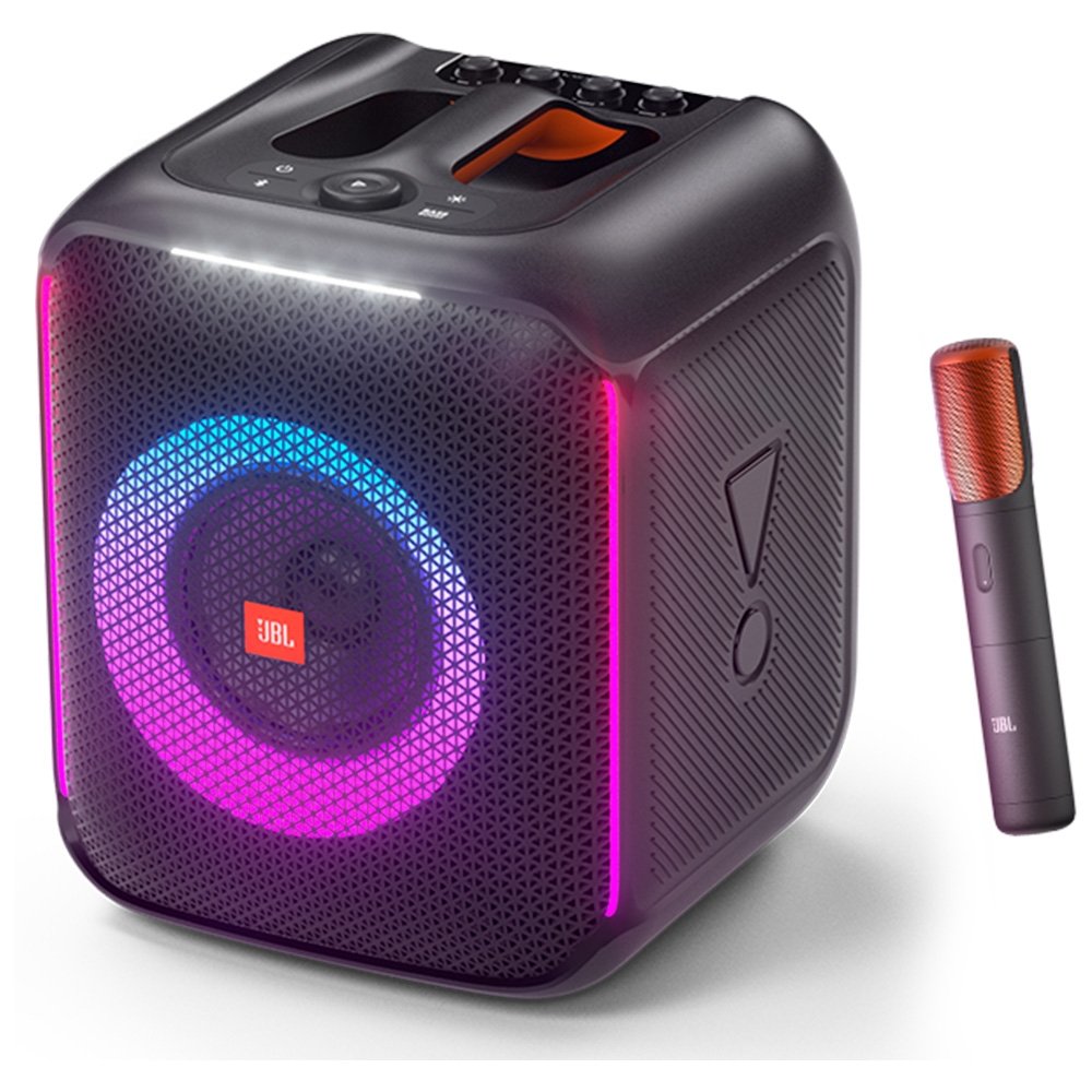 Caixa de Som + Microfone JBL Partybox | KaBuM!