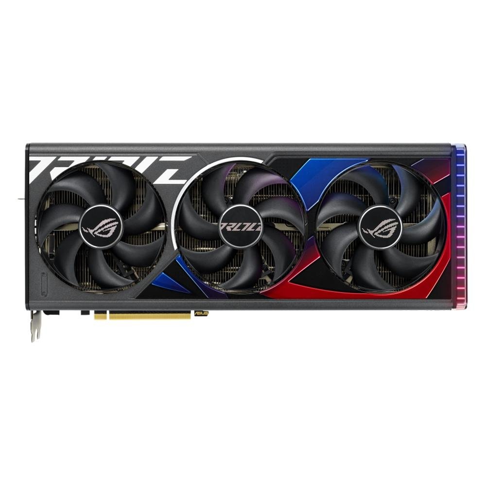 Placa de Vídeo RTX 4090 OC Asus NVIDIA ROG Strix, 24GB, GDDR6X, ARGB, DLSS, Ray Tracing - ROG-STRIX-RTX4090-O24G-GAMING