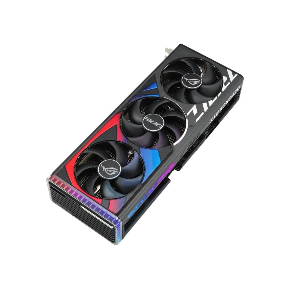 Placa de Vídeo RTX 4090 OC Asus NVIDIA ROG Strix, 24GB, GDDR6X, ARGB, DLSS, Ray Tracing - ROG-STRIX-RTX4090-O24G-GAMING
