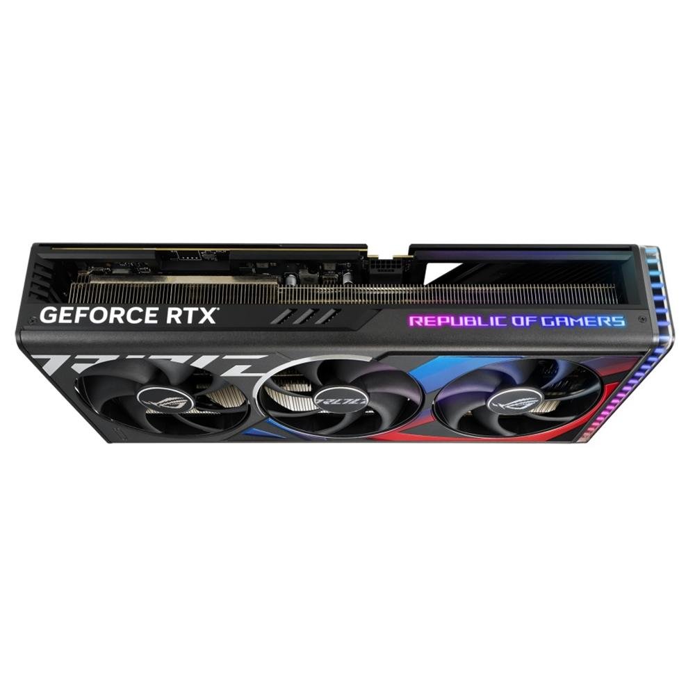 Imagem 8 de 22 do produto Placa de Vídeo RTX 4090 OC Asus NVIDIA ROG Strix, 24GB, GDDR6X, ARGB, DLSS, Ray Tracing - ROG-STRIX-RTX4090-O24G-GAMING