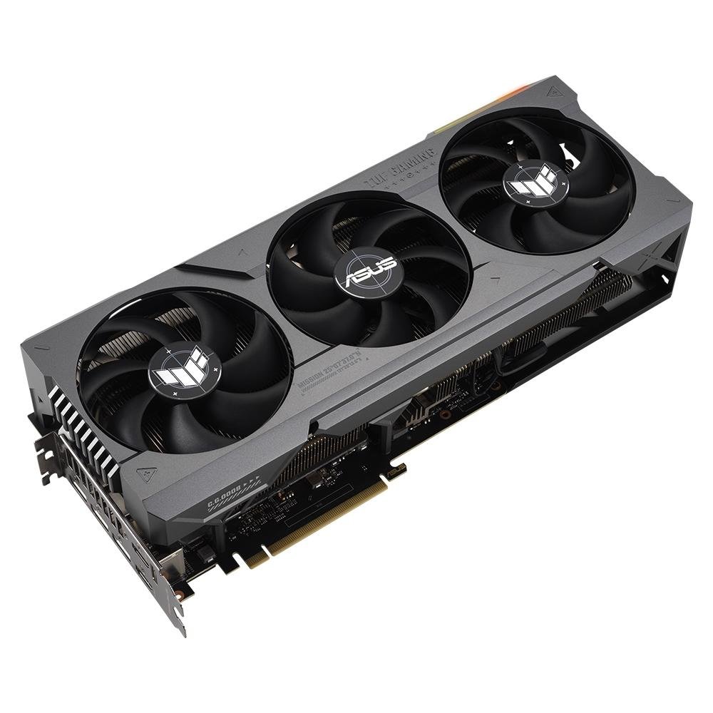 Placa de Vídeo RTX 4090 Asus NVIDIA TUF Gaming GeForce OC Edition, 24GB GDDR6X, DLSS, Ray Tracing - TUF-RTX4090-O24G-GAMING Placa de Vídeo RTX 4090 Asus NVIDIA TUF Gaming GeForce OC Edition, 24GB GDDR6X, DLSS, Ray Tracing - TUF-RTX4090-O24G-GAMING