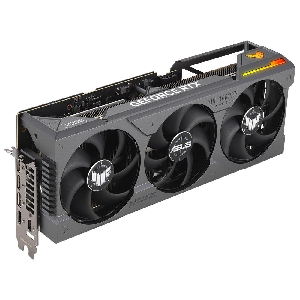 Placa de Vídeo RTX 4090 Asus NVIDIA TUF Gaming GeForce OC Edition, 24GB GDDR6X, DLSS, Ray Tracing - TUF-RTX4090-O24G-GAMING Placa de Vídeo RTX 4090 Asus NVIDIA TUF Gaming GeForce OC Edition, 24GB GDDR6X, DLSS, Ray Tracing - TUF-RTX4090-O24G-GAMING