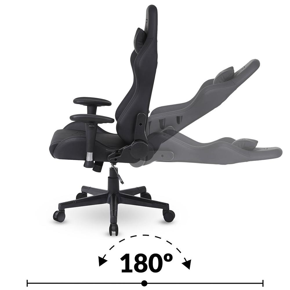 Cadeira Gamer XT Racer Speed Series, Até 120kg, Com Almofadas, Reclinável, Descanso de Braço 2D, Preto - XTS150 - view 9