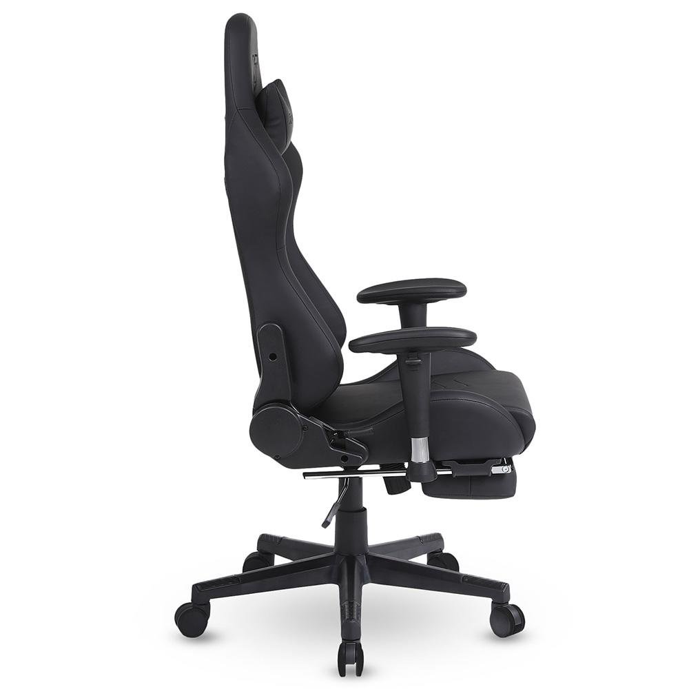 Cadeira Gamer XT Racer Speed Series, Até 120kg, Com Almofadas e Apoio de Pés, Reclinável, Descanso de Braço 2D, Preto - XTS190 - view 3